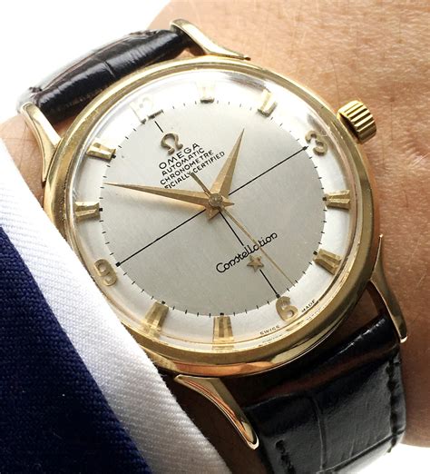 1950 omega constellation watch|old omega watches 1970s price.